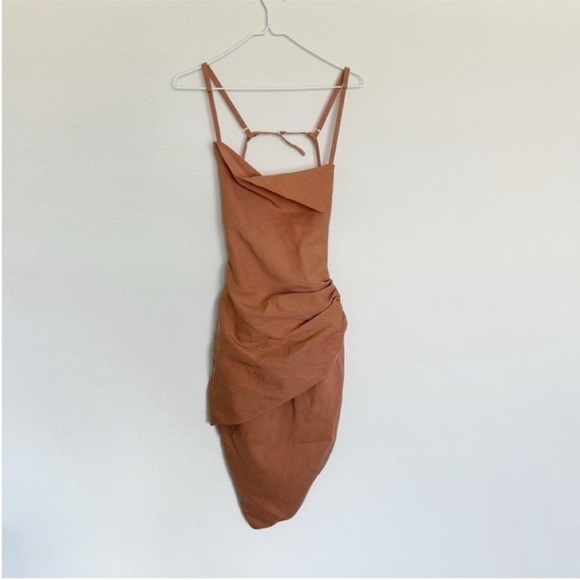 Jacquemus La Robe Saudade Asymmetrical Dress - Picture 5 of 11